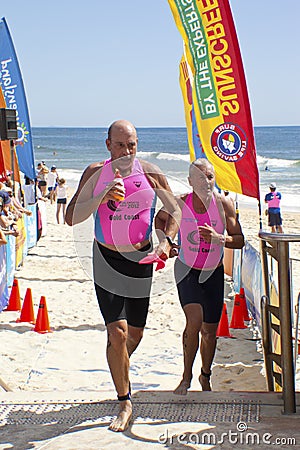 Runners Editorial Stock Photo