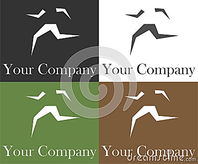 Running logo Vector Illustration