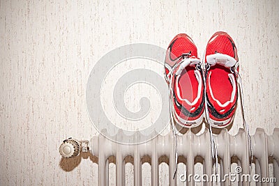 Running Shoes Stock Photo