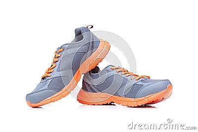 Running shoes Stock Photo