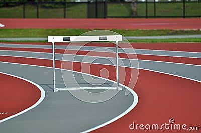 Running track Stock Photo