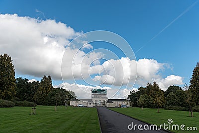 LONDON, ENGLAND - SEPTEMBER 27, 2017: Runnymede Air Forces Memorial in England. Editorial Stock Photo