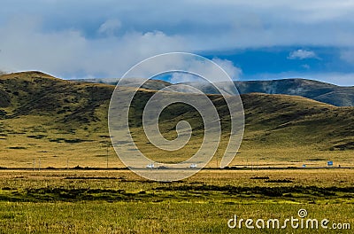 Ruoergai Grassland, Gansu, China Stock Photo