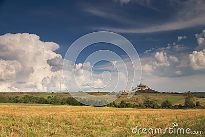 Rupea medieval fortress Stock Photo