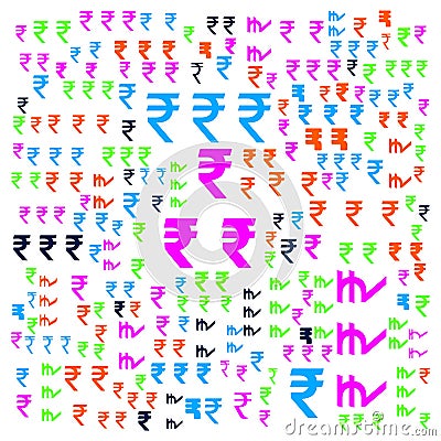 rupee currency word cloud,text cloud,word cloud use for banner, painting, motivation, web-page, website background, t-shirt & Cartoon Illustration