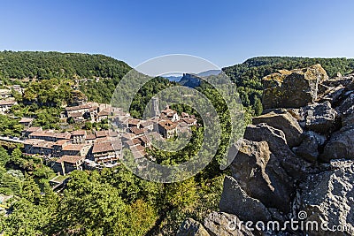 Rupit, Barcelona Stock Photo