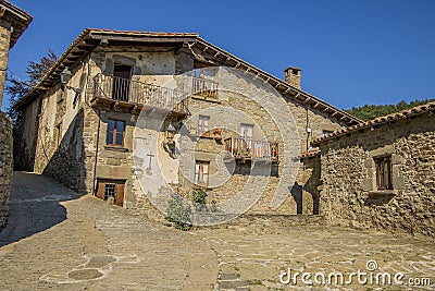 Rupit i Pruit, Barcelona Editorial Stock Photo