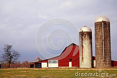 Rural Barn Tennessee Stock Photo