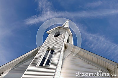 Rural Church Stock Photo