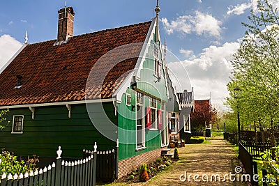 Rural dutch scenery, Holland Stock Photo