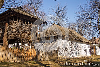 Rural houses Stock Photo