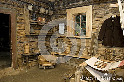 Rural interior Editorial Stock Photo