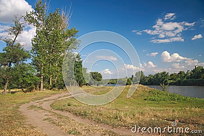 Rural landscape Stock Photo