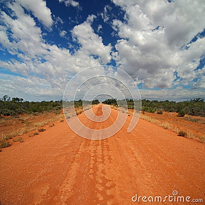 Rural Road Stock Photo