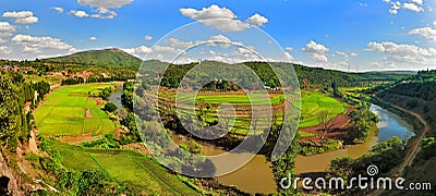 Rural scenery Stock Photo