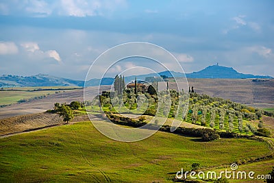 Rural spring landscape Stock Photo