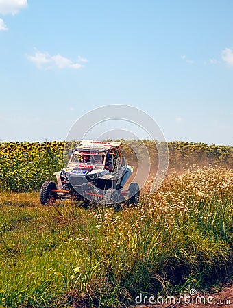 Buggy in action Editorial Stock Photo