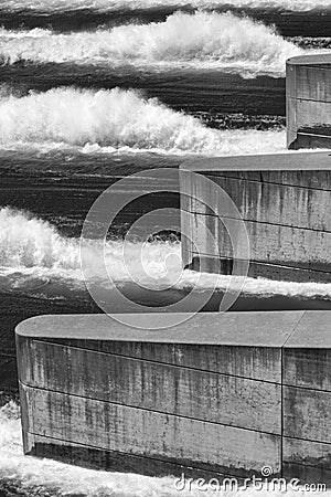 Rushing Water Stock Photo