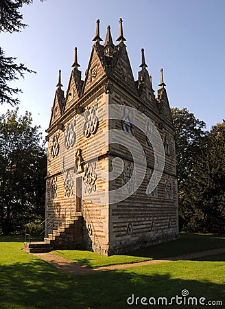 Rushton Triangular Lodge Stock Photo