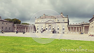 Russborough House and Gardens in Ireland Editorial Stock Photo