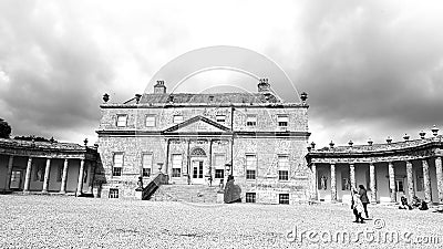 Russborough House and Gardens in Ireland Editorial Stock Photo