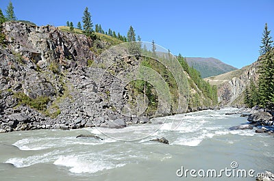 Russia, Altay, Chuya river Stock Photo