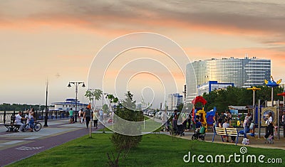 Russia. Astrakhan. Editorial Stock Photo