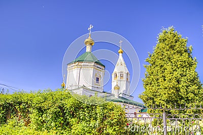 Russia Cheboksary Transfiguration convent Stock Photo