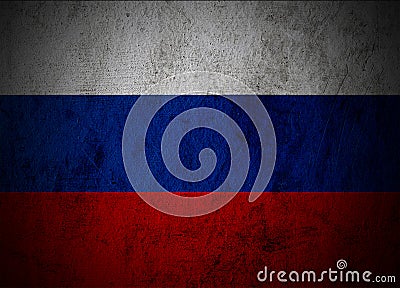 Russia flag. Stock Photo