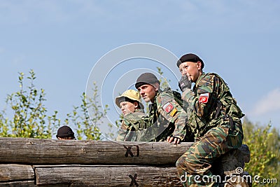 Russia, Gardarika - August 27, 2022: Fest of historical reconstruction Ural Fortress, Middle Ages and the Great Editorial Stock Photo