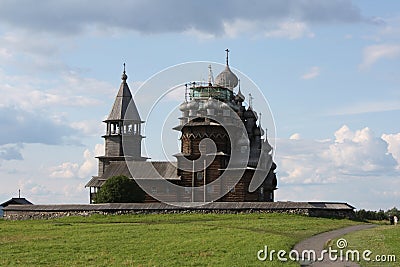 Russia.Kareliya. Onega. Kizhi. Stock Photo