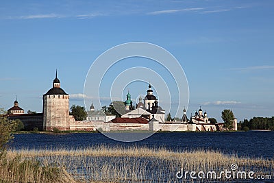 Russia.Kirillo-Belozersky monastery, overview Stock Photo