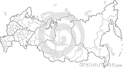 Russia map Stock Photo