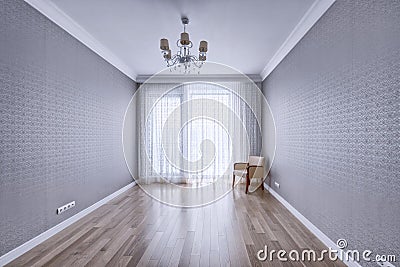 empty interior in modern house Stock Photo
