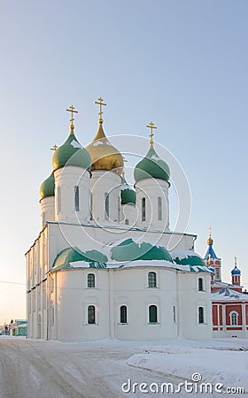 Russia. Moscow region. Ensemble of Kolomna Kremlin Stock Photo