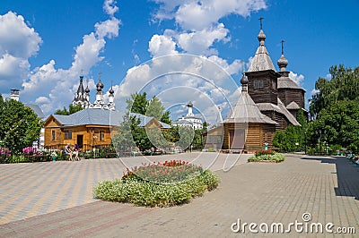 Russia. Murom. Holy Trinity Monastery Editorial Stock Photo