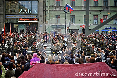 Russia national day Editorial Stock Photo