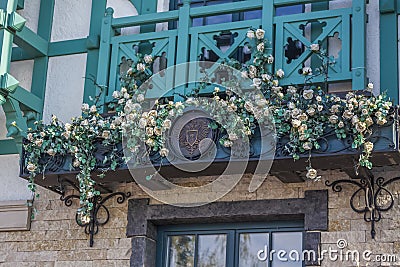 2022-08-16 Russia, Samara, Garibaldi Castle Tourist Center in the village of Khryashchevka, Samara region Editorial Stock Photo