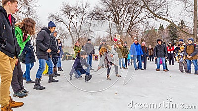 Slavic games Editorial Stock Photo