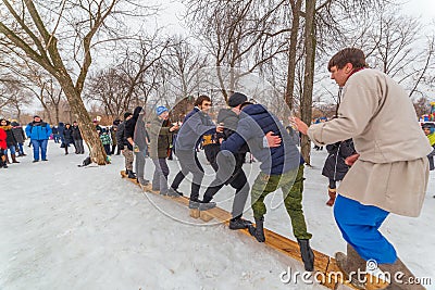 Slavic games Editorial Stock Photo