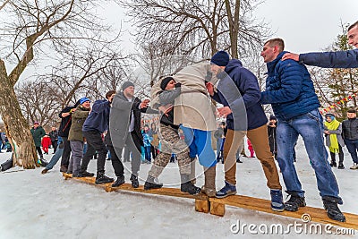 Slavic games Editorial Stock Photo