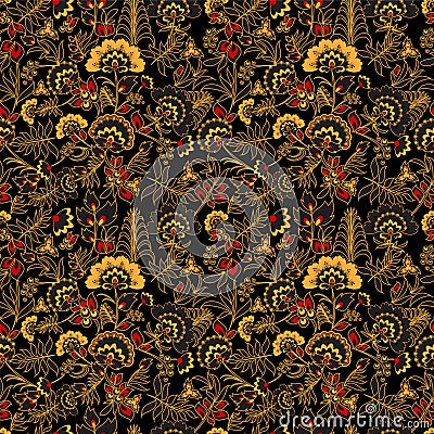 Russia seamless pattern- illustration Vector Illustration