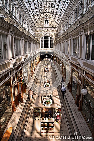 Russia: Shopping in Saint Petersburg Editorial Stock Photo