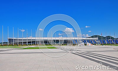 Russia Sochi Olympic Park.Tennis academy Editorial Stock Photo