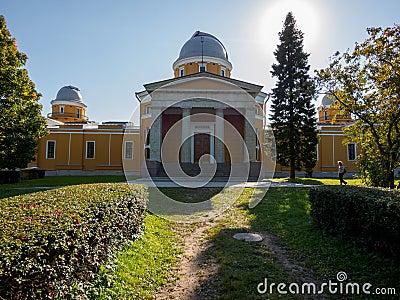 Pulkovo Observatory Editorial Stock Photo
