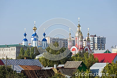 Russia. Tambov. Cityscape Stock Photo