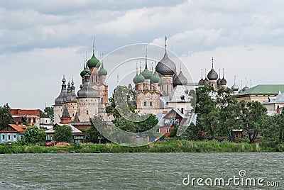 Russia. Town of Rostov the Great. Rostov Kremlin Stock Photo