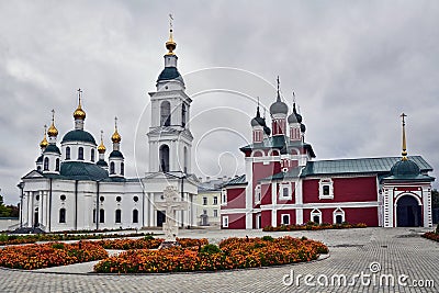 Fedorovskaya and Smolensk churches Stock Photo