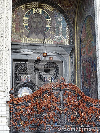 Russia. A trip to Central Russia. Kronstadt. Spring. Editorial Stock Photo