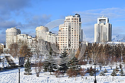 Russia, Yekaterinburg. Modern architecture Stock Photo